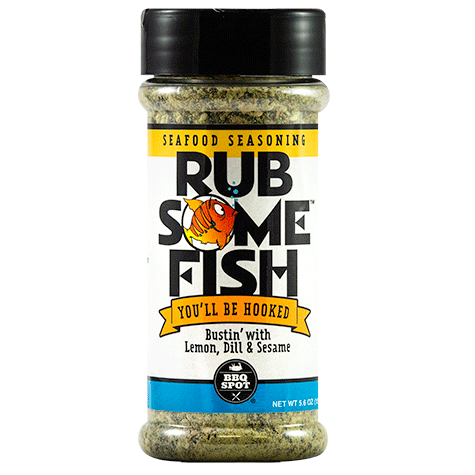 RUB SOME FISH Carolina Style BBQ Dry Rub Seasoning 5.6 oz