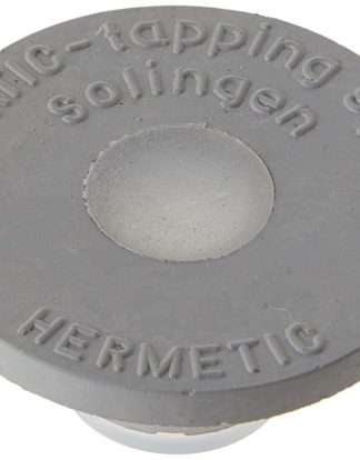 Replacement 2pc Wecomatic Tapping System Grey Rubber Hermetic Bung for German HUBER (Party Star) Mini-Keg