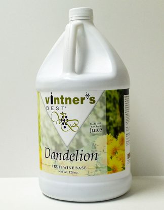 DANDELION FLORAL WINE BASE Vintners Best 128oz Fruit Wine Base - Makes 5 Gallons