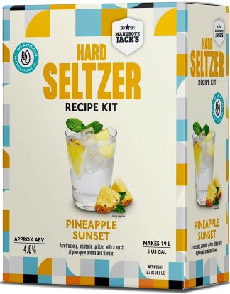 PINEAPPLE SUNSET SELTZER Mangrove Jack's Hard Seltzer Ingredient Kit 10745_V2 (Discontinued)