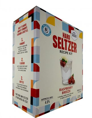 RASPBERRY BREEZE SELTZER Mangrove Jack's Hard Seltzer Ingredient Kit 10746_V2