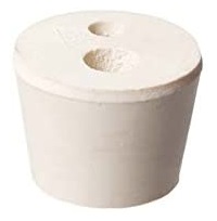 TWO HOLE STOPPER #6.5 Drilled 1-3/8 in. Hole and 1-1/4 in Hole