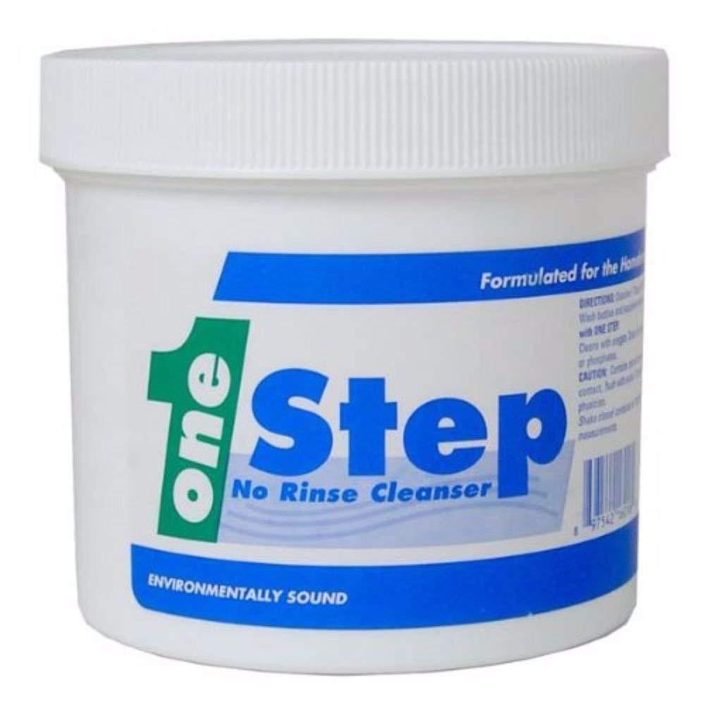 ONESTEP NO RINSE CLEANSER - 8oz Pouch One Step Environmentally Friendly Sanitizer No Rinse No Clorine No Film - Image 2