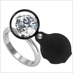 FIRESTARTER 10X Mini Magnifying Glass Folding Pocket Magnifier Bigeye Glass Loupe - Image 7