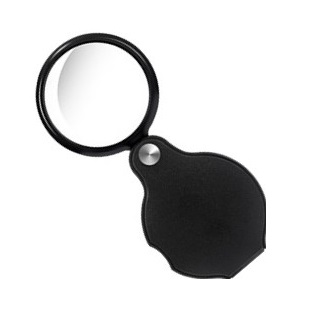 Classic Folding Pocket Magnifier Red
