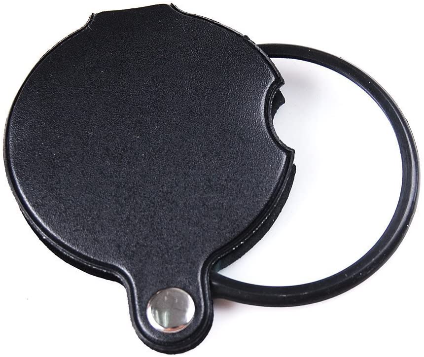FIRESTARTER 10X Mini Magnifying Glass Folding Pocket Magnifier Bigeye Glass Loupe - Image 4