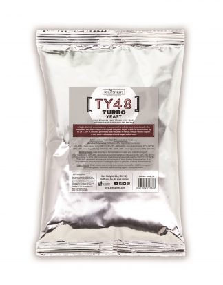 PATHFINDER TY48 48-Hour Turbo Yeast  with AG(PP) 1KG Sack Makes ~50 Gallons of Sugar Wash