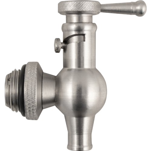 Sansone Stainless Fusti Tank - 10 L (5.2 gal) for Fermentation or Storage WE805 Includes Spigot - Image 2