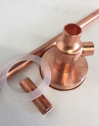 THUMPER KIT DIY - Solder It Yourself 100% Copper for your Regular Mouth Mason Jar