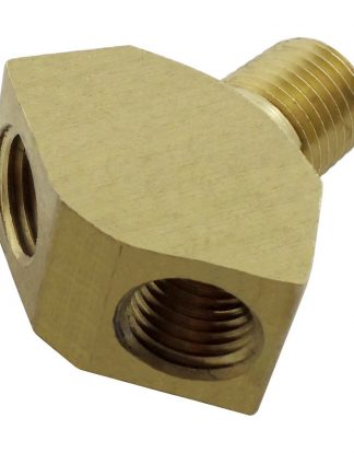 WYE "Y" 2-WAY GAS SPLITTER for CO2/N2/Air Gas Regulator 1/4″ MPT x 1/4″ FPT x 1/4″ FPT