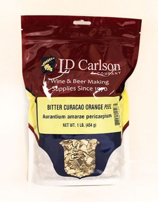 Dried BITTER ORANGE PEEL Brewers Best 1LB from Curacau Oranges for Belgian witbiers