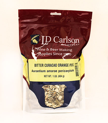 Dried BITTER ORANGE PEEL Brewers Best 1LB from Curacau Oranges for Belgian witbiers