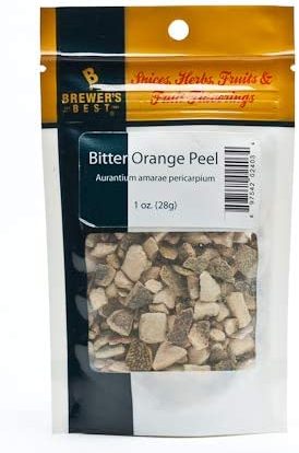 Dried BITTER ORANGE PEEL Brewers Best 1oz from Curacau Oranges for Belgian witbiers