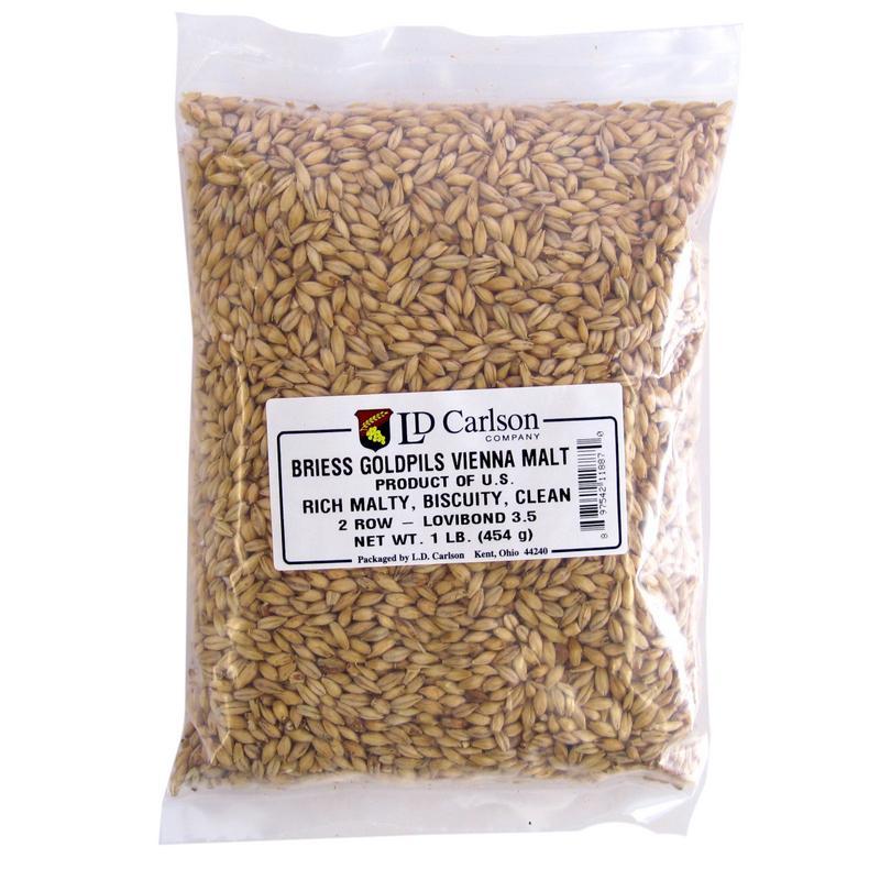 Briess GOLDPILS VIENNA Malt 3.5L 1 Pound Uncrushed 2-Row Base Malt - Image 4
