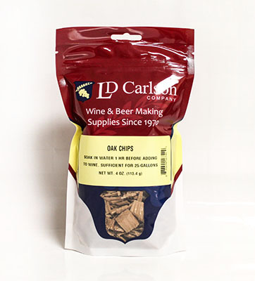 Canton XtraChene XtraOak American OAK CHIPS LIGHT TOAST 4oz - Sourced from Lebanon Kentucky