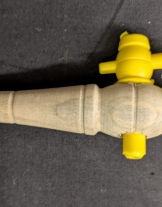 TINY 3" WOODEN SPIGOT 10mm-12mm Barrel Spigot WE19