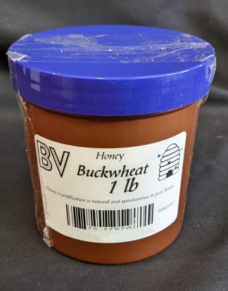 1LB BUCKWHEAT HONEY US Grade A Pure Dark Buckwheat Honey 16 Ounces