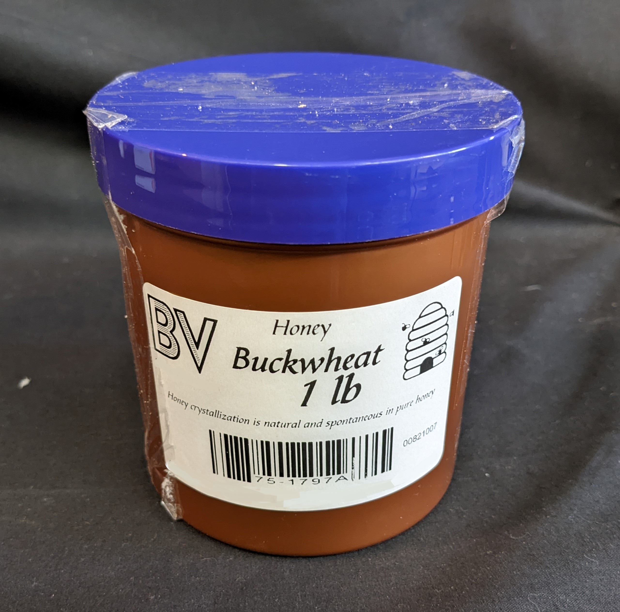 1LB BUCKWHEAT HONEY US Grade A Pure Dark Buckwheat Honey 16 Ounces
