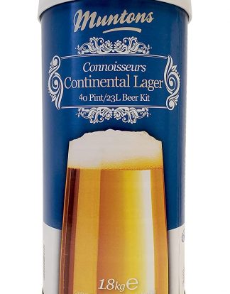 Muntons Connoisseurs Range CONTINENTAL LAGER Tinned Beer Kit