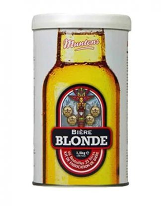 Muntons Kit de Bière BLONDE (TOTEM POLE) Lager Style 6 Gallon Tinned Extract Beer Brewing Ingredient Kit