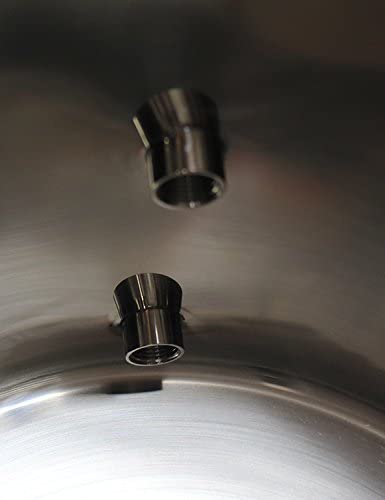 Brewer's Best 16 gal Stainless Steel Home Brewing Kettle - With Two Welded Ports - Image 2