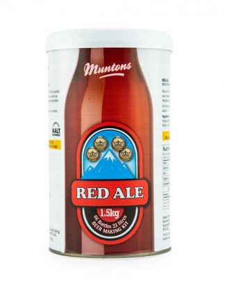 Muntons Canada Range Kit de Bière ANNIVERSARY RED ALE Canadian Style 6 Gallon Tinned Extract Beer Brewing Ingredient Kit
