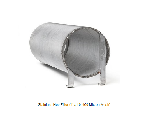 Small 10" TWO ARM 400 Micron Mesh SS HOP SPIDER STRAINER FILTER - Krome C6592 Works with any kettle - Image 4