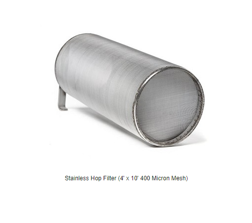 Small 10" TWO ARM 400 Micron Mesh SS HOP SPIDER STRAINER FILTER - Krome C6592 Works with any kettle - Image 3