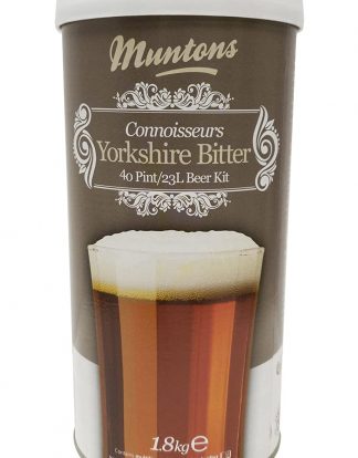 Muntons Connoisseurs Range YORKSHIRE BITTER English Tinned Beer Kit