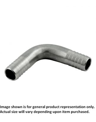 SS GOOSENECK ELBOW 90º Degree with 5/16" ID for Gas Line Dispensing Systems Problem Solver Krome 04C03269