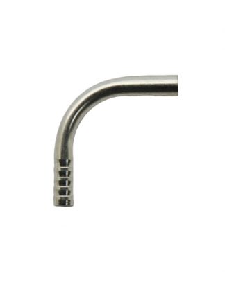 SS GOOSENECK ELBOW 90º Degree with 3/16" ID for Beer Line Dispensing Systems Problem Solver Krome C310X1