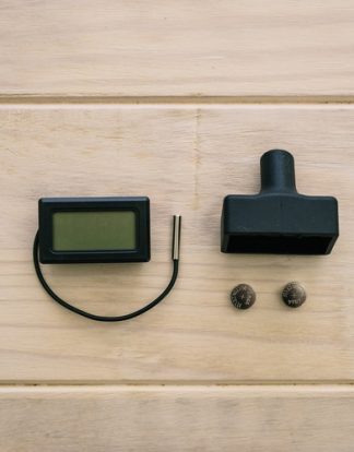 Ss Brewtech Replacement ANGLED LCD TEMPERATURE DISPLAY MODULE for Cronicals Mash Tun and FTSs units Thermometer for Brew Bucket Fermenters