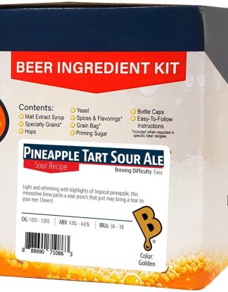 PINEAPPLE TART SOUR ALE Premium Ingredient Package from Brewer's Best Beer Kits LD Carlson 1086