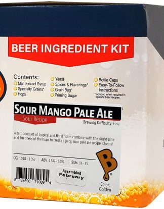 SOUR MANGO PALE ALE Premium Ingredient Package from Brewer's Best Beer Kits LD Carlson 1089