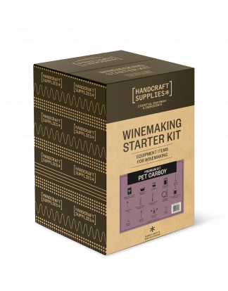 Maestro WINEMAKING EQUIPMENT KIT BSG K6PET Homebrewing Starter Kit with 6 Gallon PET Carboy for 5-6 Gallon Ingredient Box Kits