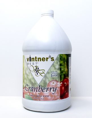 CRANBERRY WINE BASE Vintners Best 128oz Fruit Wine Base - Makes 5 Gallons