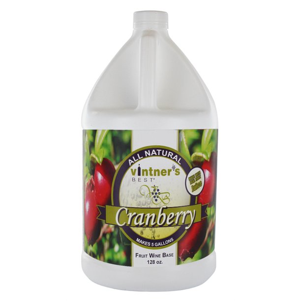 CRANBERRY WINE BASE Vintners Best 128oz Fruit Wine Base - Makes 5 Gallons - Image 2
