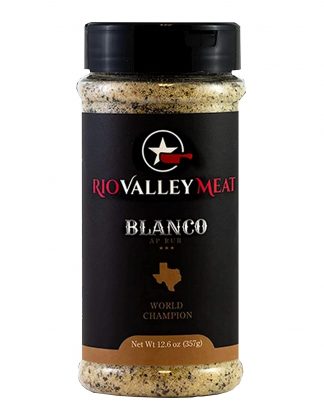 WORLD CHAMPION South Texas BLANCO RUB 95 Championships from Rio Valley Meat 12oz Dry BBQ Rub Shaker Bottle