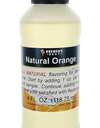 NATURAL ORANGE FLAVOR 4oz Flavoring from Brewer's Best
