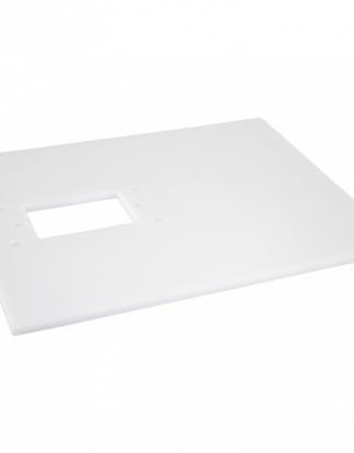 MALTMUNCHER WHITE PPE BASE BOARD FOR 2 and 3 Roller Malt Muncher Grain Mills Kegland Part Number KL09621