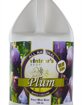 PLUM Vintners Best 128oz Fruit Wine Base - Makes 5 Gallons