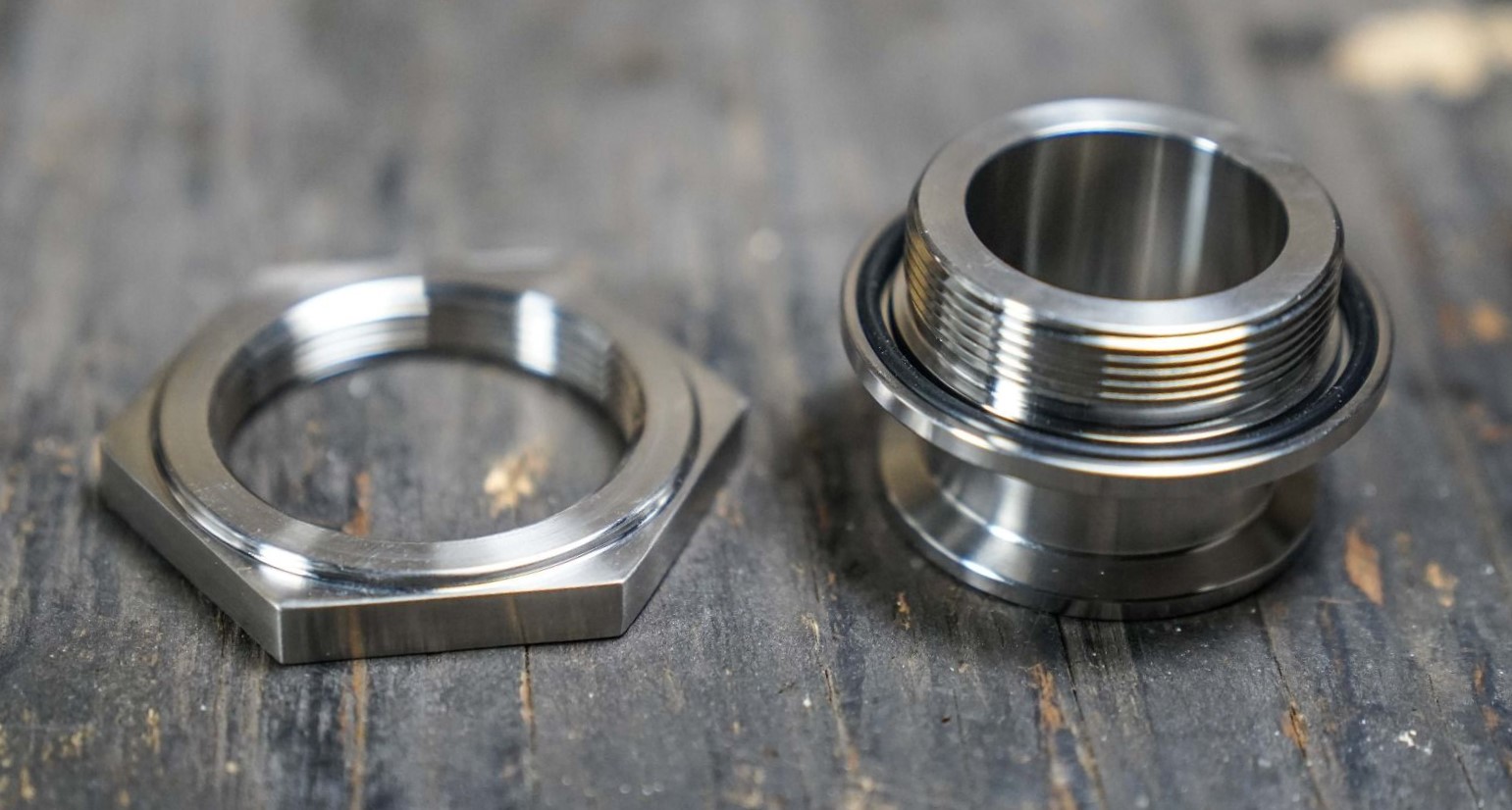 47mm Weldless Bulkhead to 1.5" TRICLAMP Adapter Kit Stainless Steel Tri-Clover Threaded Clamp Nut and O-Ring fits Blichmann Foundry Brewzilla T500 Digiboil Distillation Lids ETC - Image 3