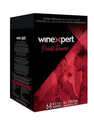 Private Reserve LANGUEDOC FRENCH BORDEAUX Style Blend - Ultra Premium 14L Wine Ingredient Kit from Winexpert - Makes 6 Gallons of Dry Red Wine LDC 3117