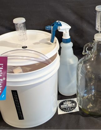 Hobby Homebrew ONE GALLON Wine Equipment Kit V2 - Just add ingredients and bottles!