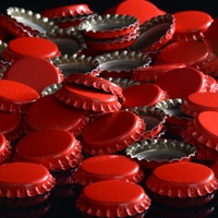 CROWN CAPS 144 RED NEW BOTTLE CAPS STANDARD 26.5 SIZE FOR SODA AND BEER BOTTLES - Image 3