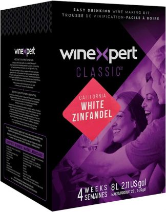 Wine Kit Classic California WHITE ZINFANDEL Classic Series 8L - from WinExpert Makes 6 Gallon Red Wine