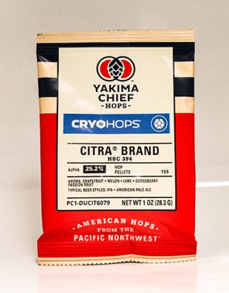 CITRA CRYO HOPS Lupulin Hop Pellets 1oz - The IT Dual Purpose HOP for Citrus