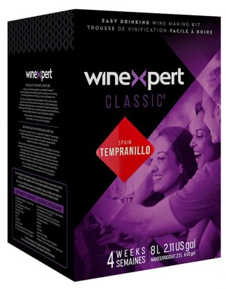 Wine Kit Classic SPANISH TEMPRANILLO Classic Series 8L - from WinExpert Makes 6 Gallons Red Wine