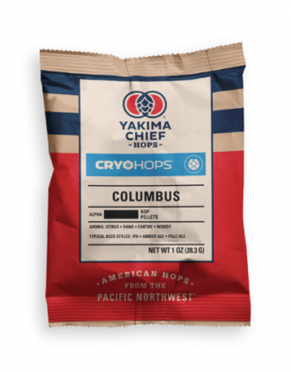COLUMBUS (CTZ) CRYO HOPS Lupulin Hop Pellets 1oz - Well Rounded High Alpha Dual Purpose Hop