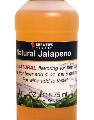 NATURAL JALAPENO FLAVOR 4oz Jalapeno Flavoring from Brewer's Best